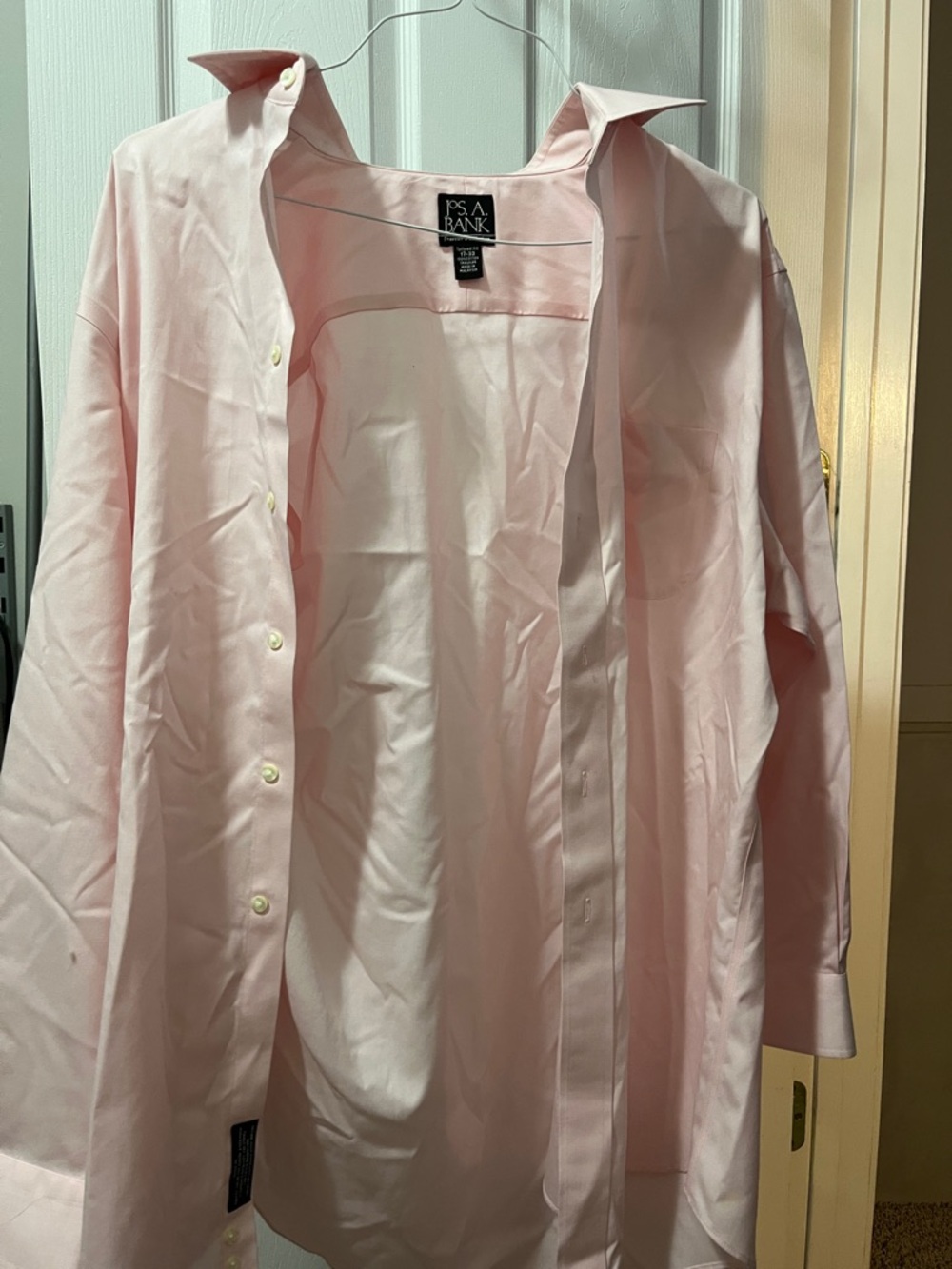 Jos. A. Bank Pale Pink Men's Dress Shirt
